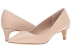 Charles By Charles David Kitten (nude Leather) Women's 1-2 Inch Heel Shoes