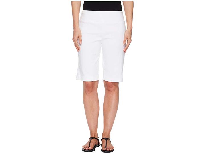 Elliott Lauren Control Stretch Pull-on Shorts (white) Women's Shorts