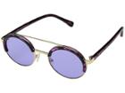 Quay Australia Come Around (purple Tort/purple) Fashion Sunglasses