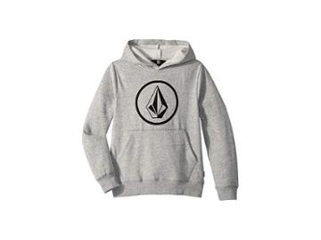 Volcom Kids Stone Pullover Hoodie (big Kids) (storm) Boy's Sweatshirt