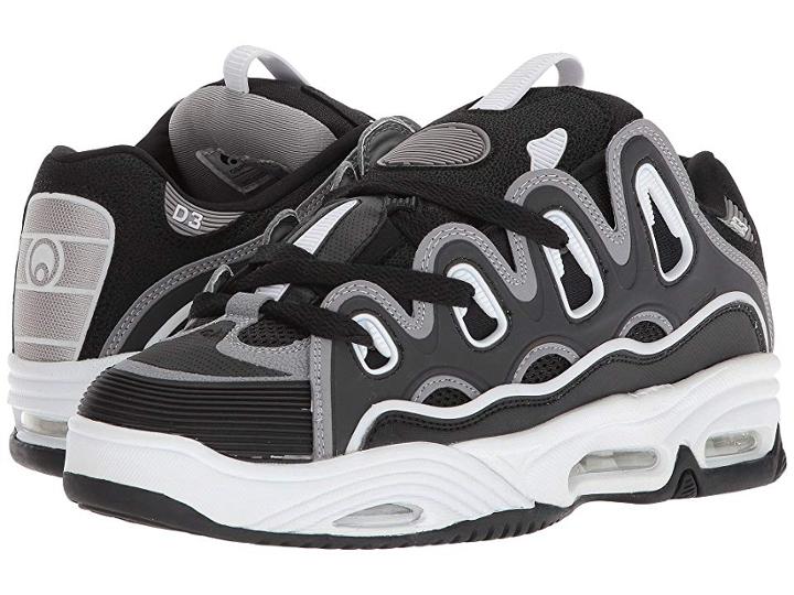 Osiris D3 2001 (black/grey/white) Men's Skate Shoes