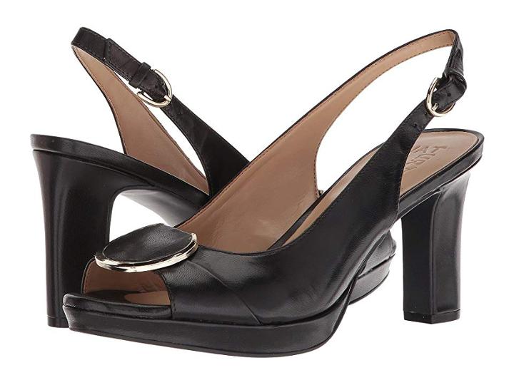 Naturalizer Ferris (black Leather) Women's Shoes