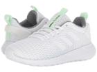 Adidas Cloudfoam Lite Racer Cc (white/white/aero Green) Women's Shoes