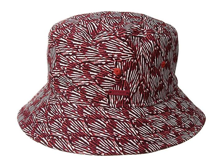 Prana Sea Shells Bucket (pomegranate Seashells) Bucket Caps