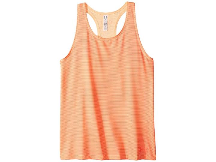 Under Armour Kids Armour Tank Top (big Kids) (london Orange/london Orange) Girl's Sleeveless