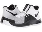 Nike Air Versitile Iii (white/black/dark Grey) Basketball Shoes