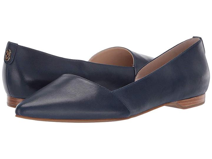 Cole Haan Bambra Skimmer Ii (marine Blue Leather) Women's Shoes
