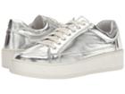 Free People Letterman Sneaker (silver) Women's Lace Up Casual Shoes