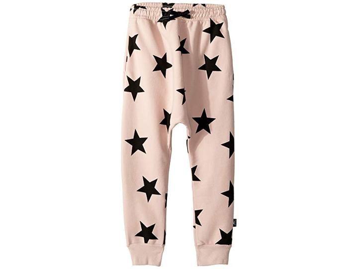 Nununu Star Baggy Pants (little Kids/big Kids) (powder Pink) Girl's Casual Pants
