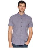 O'neill Carlyle Short Sleeve Woven Top (slate) Men's Clothing