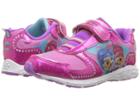 Josmo Kids Shimmer Shine Lighted Sneaker (toddler/little Kid) (pink) Girl's Shoes