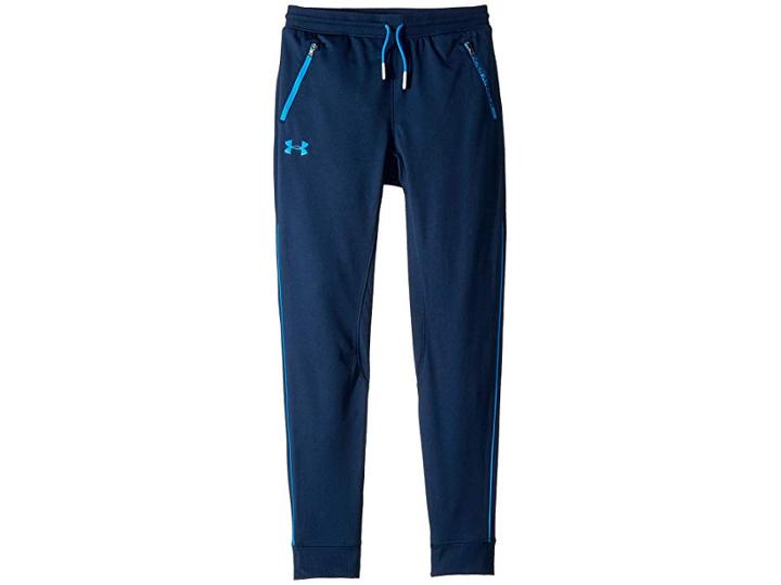 Under Armour Kids Pennant Tapered Pants (big Kids) (academy/blue Circuit/blue Circuit) Boy's Casual Pants
