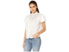 Frye Sleeveless Diya Top (off-white) Women's Clothing