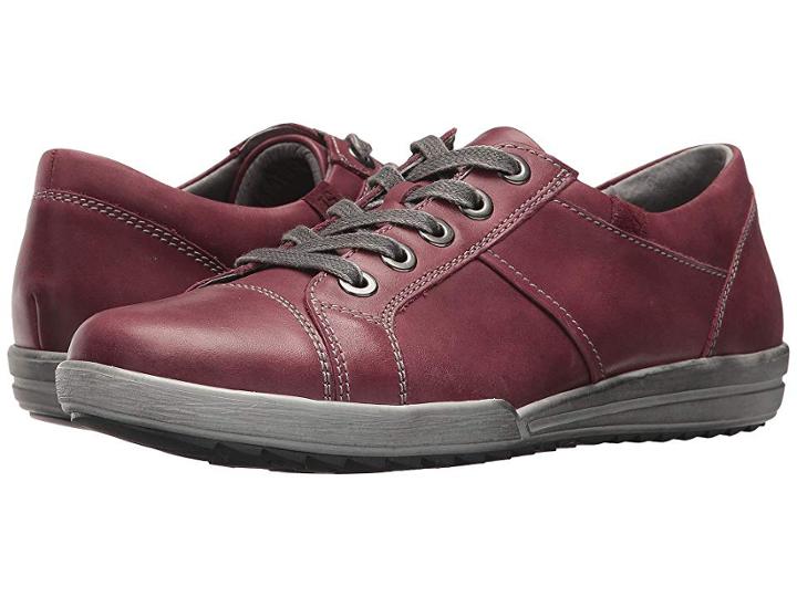 Josef Seibel Dany 59 (bordo) Women's Lace Up Casual Shoes