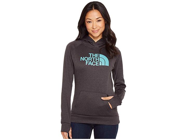 The North Face Fave 1/2 Dome Pullover 2.0 (tnf Dark Grey Heather/bristol Blue) Women's Sweatshirt