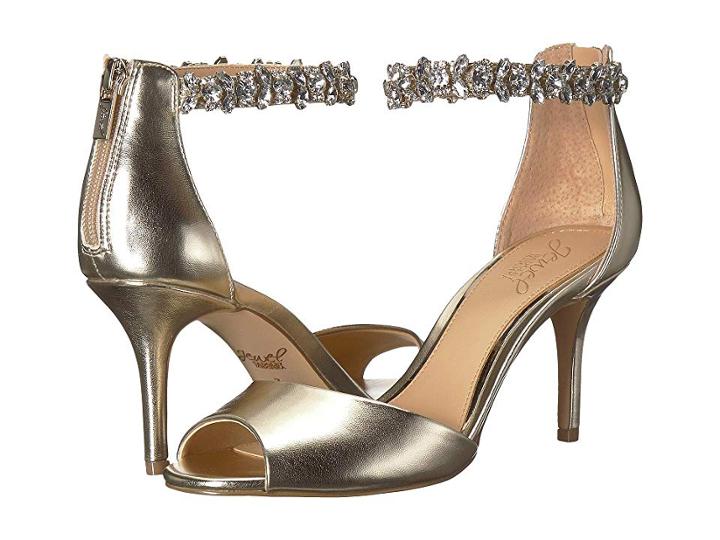 Jewel Badgley Mischka Genevieve (gold Metallic) Women's Shoes