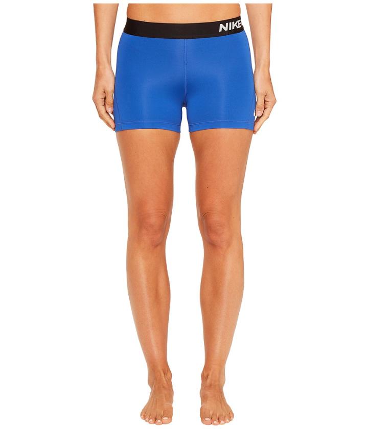 Nike Pro Cool Training Short (game Royal/black/white) Women's Shorts