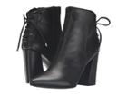 Kristin Cavallari Siren Bootie (black Leather) Women's Pull-on Boots