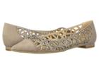 Athena Alexander Andover Flat (taupe Suede) Women's Flat Shoes