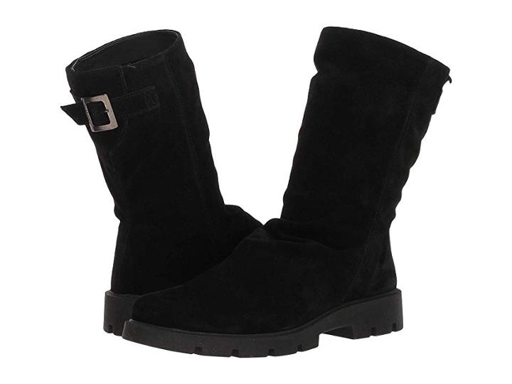 The Flexx Movin Up (black Waterproof Suede) Women's Shoes