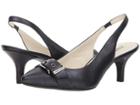 Anne Klein Fenris (metallic Navy Leather) Women's Shoes