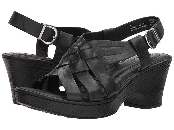 Born Crevalle (black Full Grain Leather) Women's  Shoes