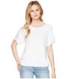Lilla P Raglan Sleeve Tie Hem (light Blue) Women's Clothing