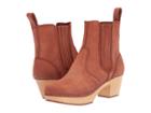 Swedish Hasbeens Chelsea High (cognac Nubuck) Women's Shoes