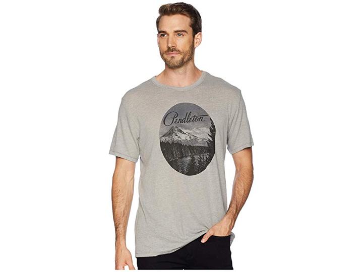 Pendleton Mount Hood Tee (smoke) Men's T Shirt