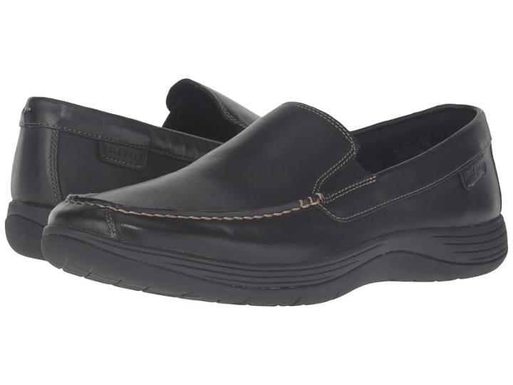 Cole Haan Lewiston Venetian (black/copper Stitching) Men's Shoes