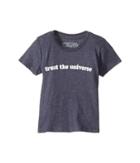 Spiritual Gangster Kids Trust The Universe Tee (toddler/little Kids) (blue Moon) Kid's T Shirt
