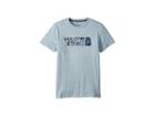 Volcom Kids Stence Short Sleeve Tee (big Kids) (arctic Blue) Boy's T Shirt