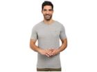 Nike Core Embroidered Futura Tee (dark Grey Heather/cool Grey) Men's Clothing