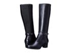 Clarks Rosalyn Elise (black Leather) Women's  Boots