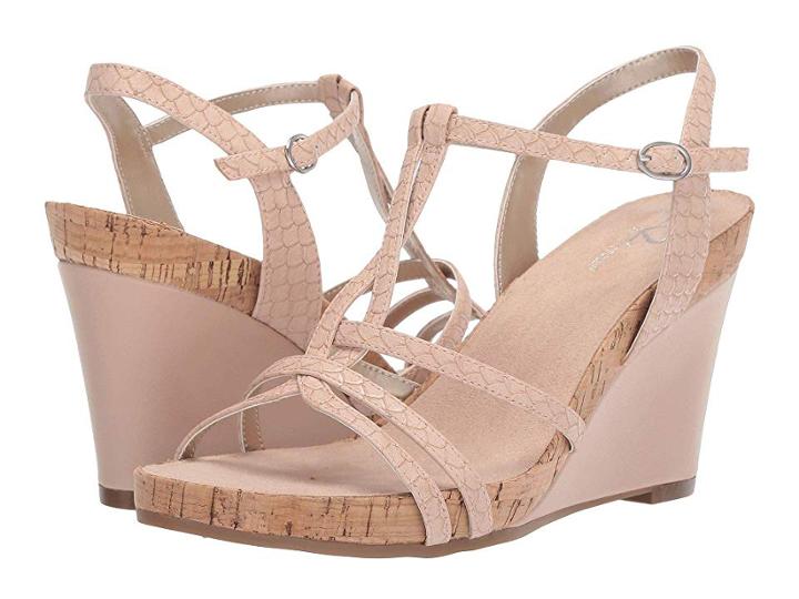 A2 By Aerosoles Plushed Nickel (pink Snake) Women's Sandals