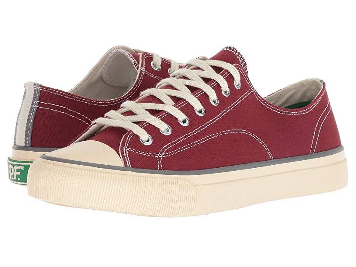 Pf Flyers All American Lo (mercury Red Canvas) Men's Lace Up Casual Shoes