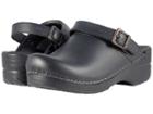 Dansko Ingrid (black Box) Women's Clog Shoes