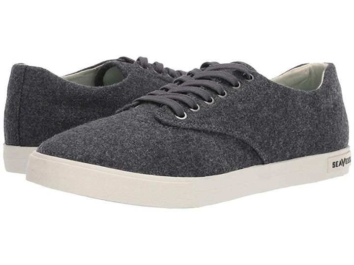 Seavees Hermosa Plimsoll Grayers (charcoal) Men's Shoes