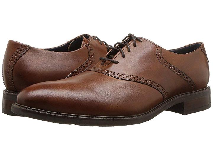 Cole Haan Buckland Saddle Oxford (tan/dark Natural) Men's Shoes