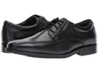 Dockers Endow 2.0 Bike Toe Oxford (black Polished Full Grain) Men's Shoes