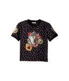 Dolce & Gabbana Kids T-shirt (little Kids) (black Print) Boy's Clothing