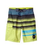 O'neill Kids Lennox Boardshorts (big Kids) (lime) Boy's Swimwear