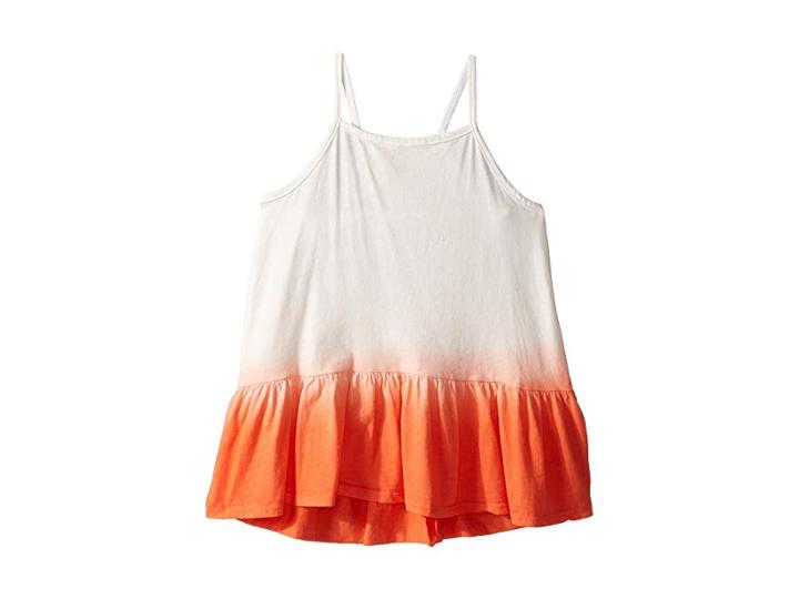 People's Project La Kids Abby Knit Tank Top (big Kids) (coral Wash) Girl's Sleeveless