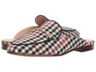 Sam Edelman Linnie (neutral Multi Shepards Plaid) Women's Clog/mule Shoes