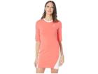 Reebok Classics Cotton Dress (bright Rose) Women's Dress