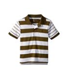 Polo Ralph Lauren Kids Moisture-wicking Polo Shirt (toddler) (company Olive) Boy's Clothing