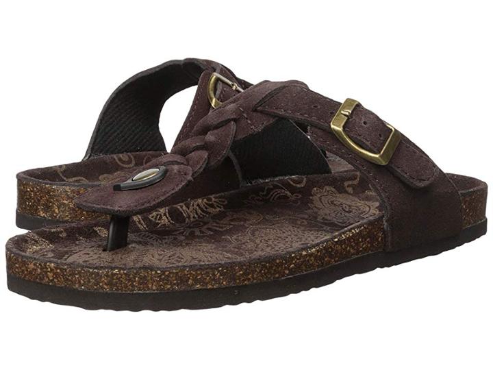 Muk Luks Marsha (chocolate) Women's Sandals