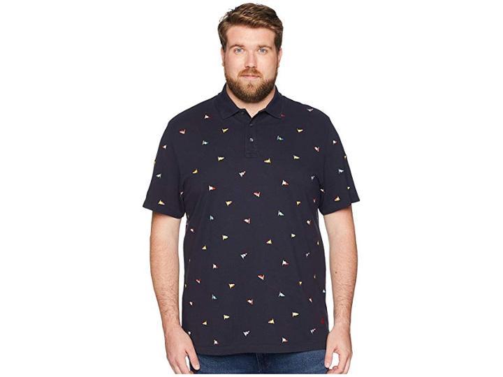Nautica Big & Tall Big Tall Short Sleeve Polo (true Navy) Men's Clothing