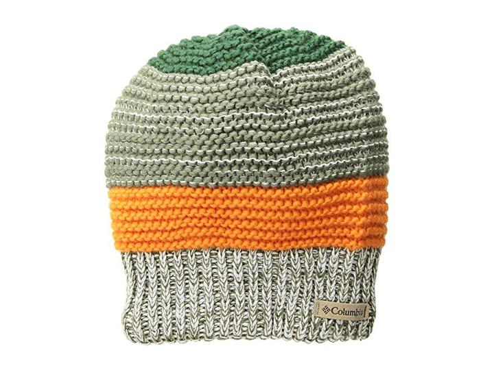 Columbia Kids Gyroslopetm Ii Beanie (little Kids) (peatmoss Stripe) Beanies