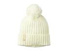 Calvin Klein Basic Rib Pom Hat (eggshell) Caps